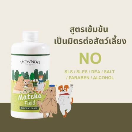 น้ำยาทำความสะอาดอเนกประสงค์ HOWNDO กลิ่นมัทฉะ 400 มล._2